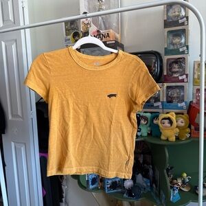 Vans off the walls embroidered skateboard crewneck tee